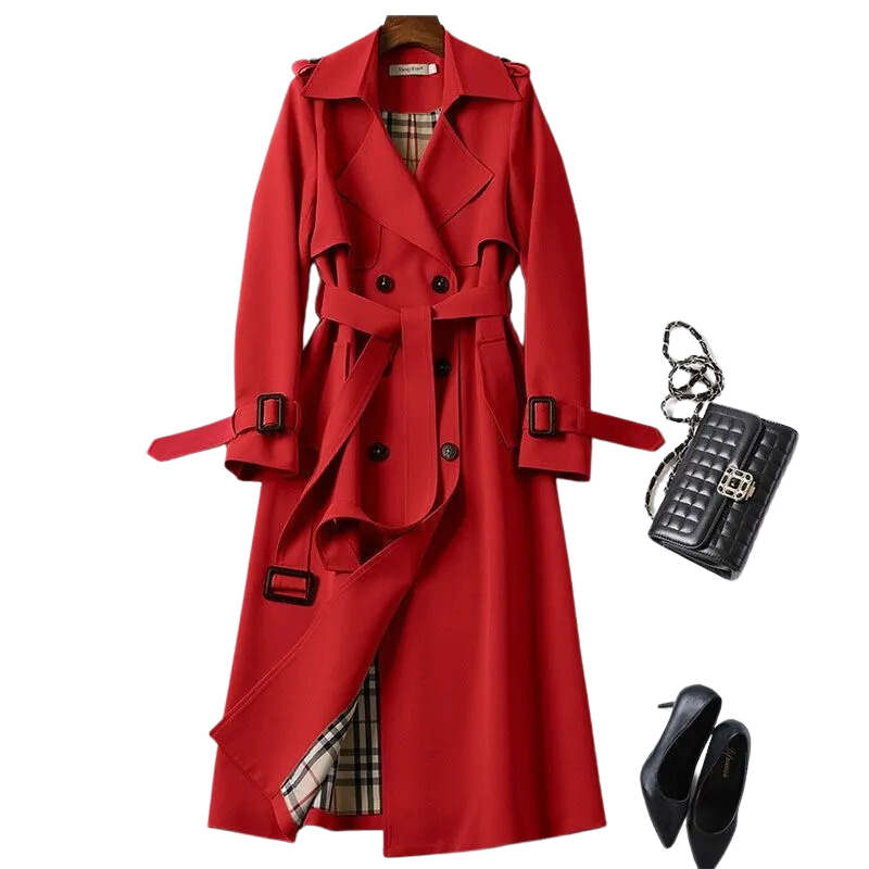 Elegant trench coat for women - perfect for autumn, timeless and lightweight