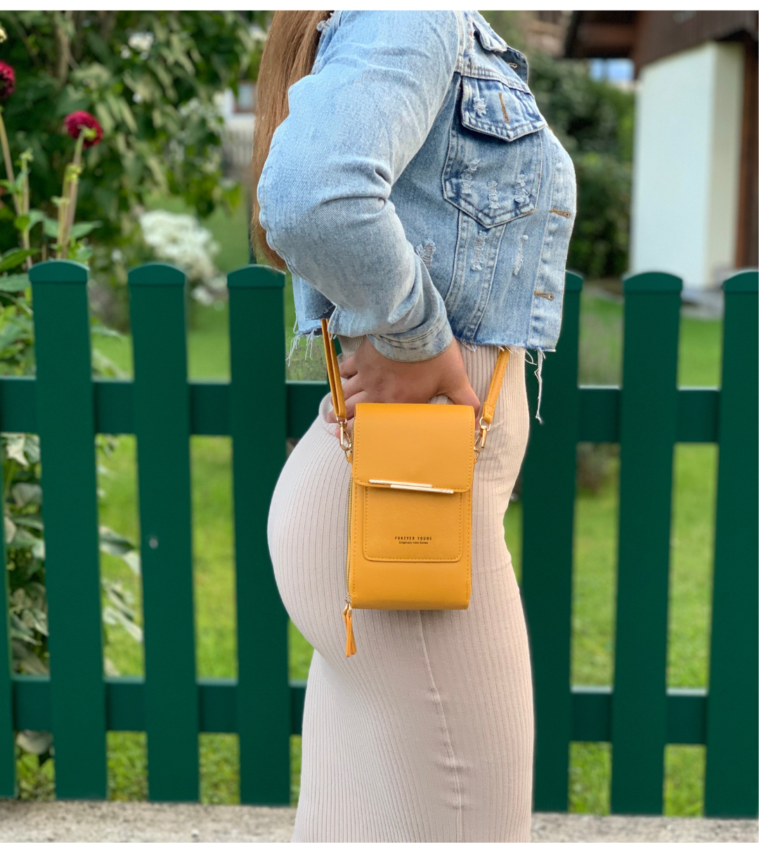 Ella | Premium Shoulder Bag with Button