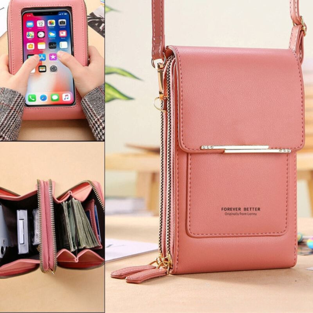 Ella | Premium Shoulder Bag with Button