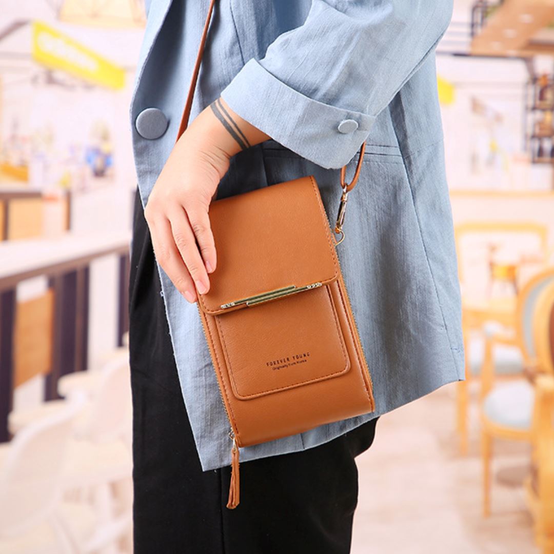 Ella | Premium Shoulder Bag with Button