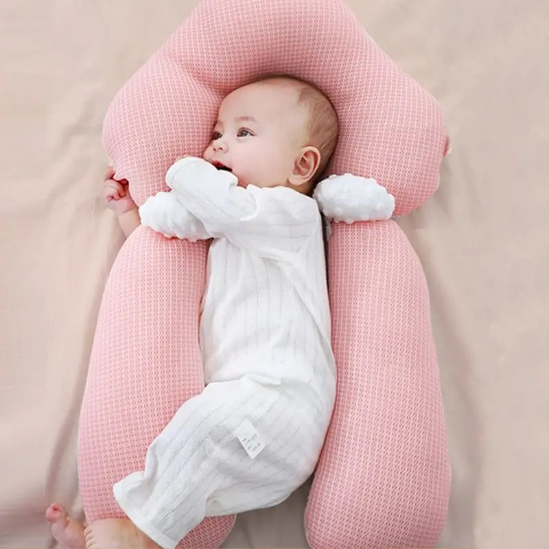 Ergonomic Sleep Cushion for Babies – Safe, Comfortable, and Adjustable for Newborns (0-12 Months)