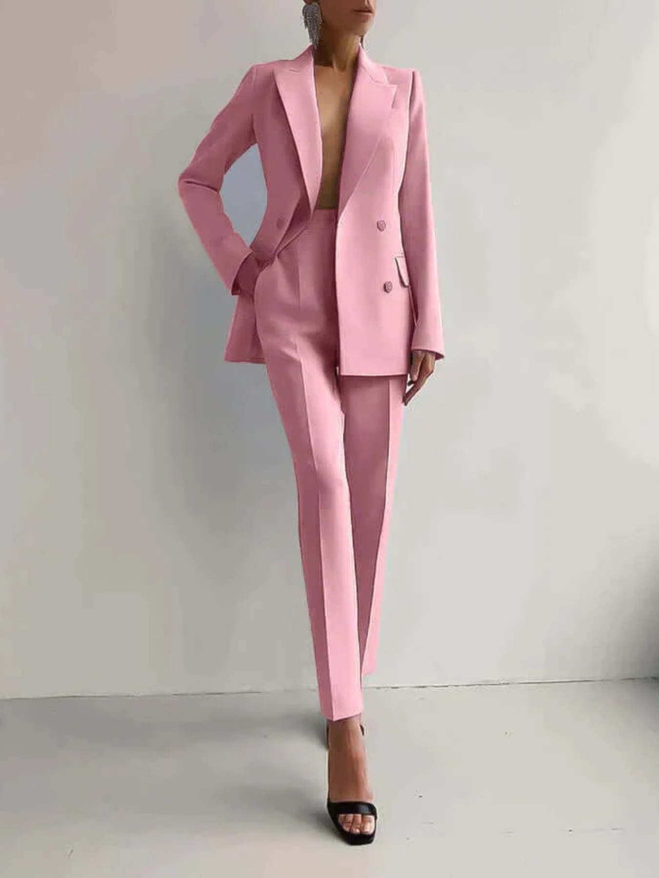 Fiona | Women's Blazer Suit Set | Blazer and Trousers