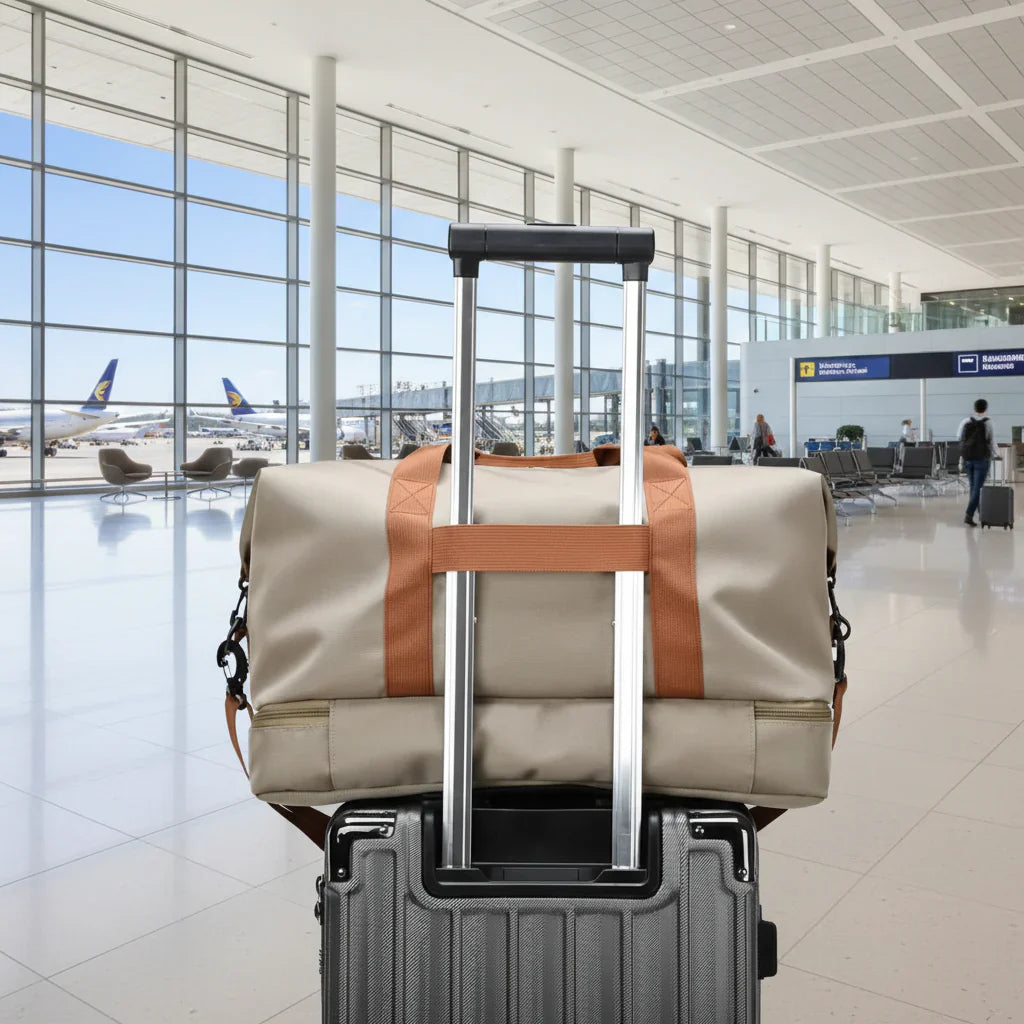 FITVOYAGE – Sports Bag with Shoe Compartment & Wet Compartment