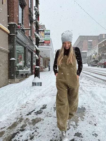 Fleece Overalls - Ultra Comfortable