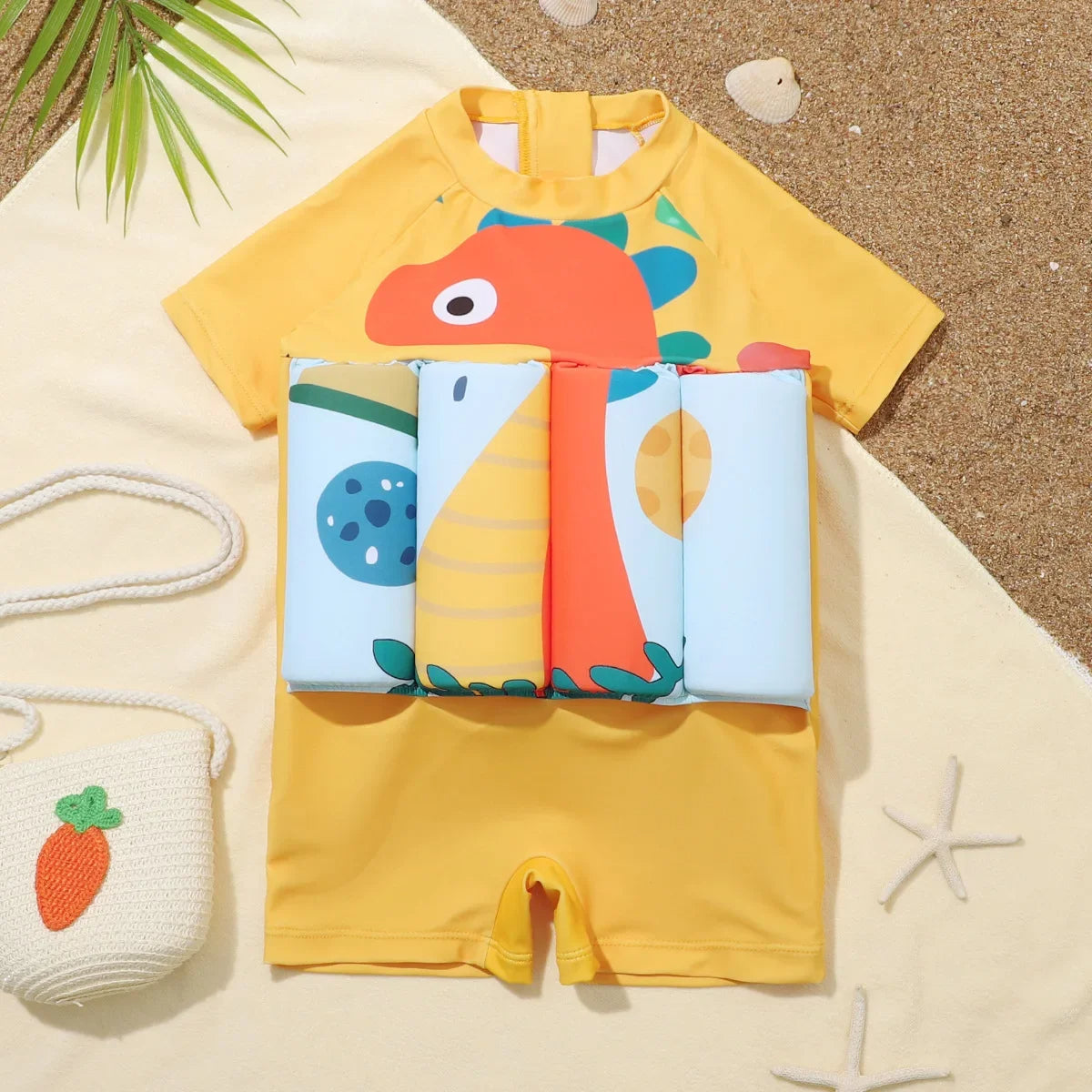 FloatEase | The design of this swimsuit allows your child to float effortlessly.