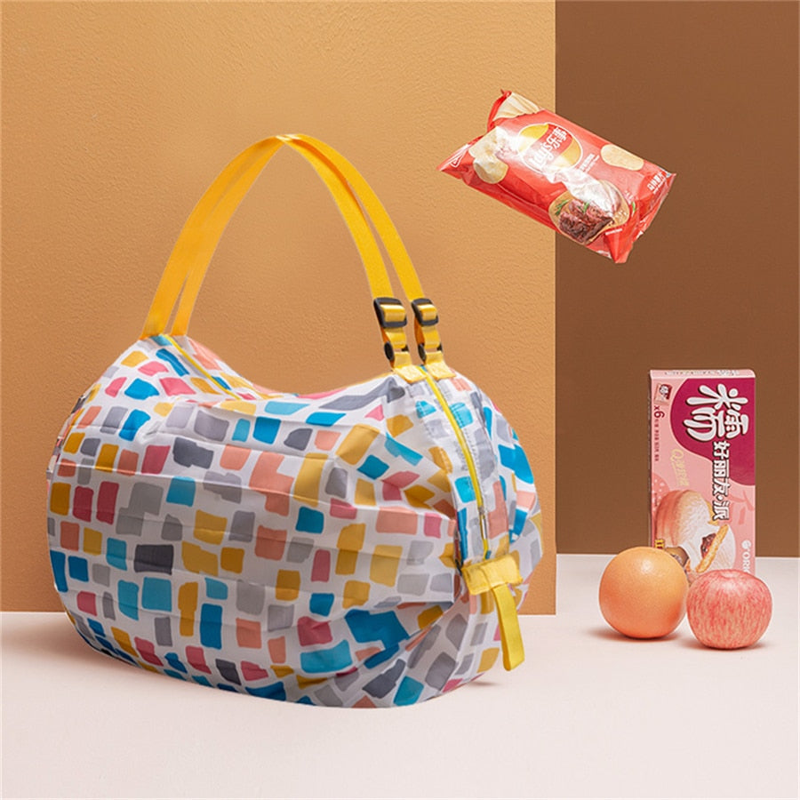 Foldable Large-Capacity Shopping Tote