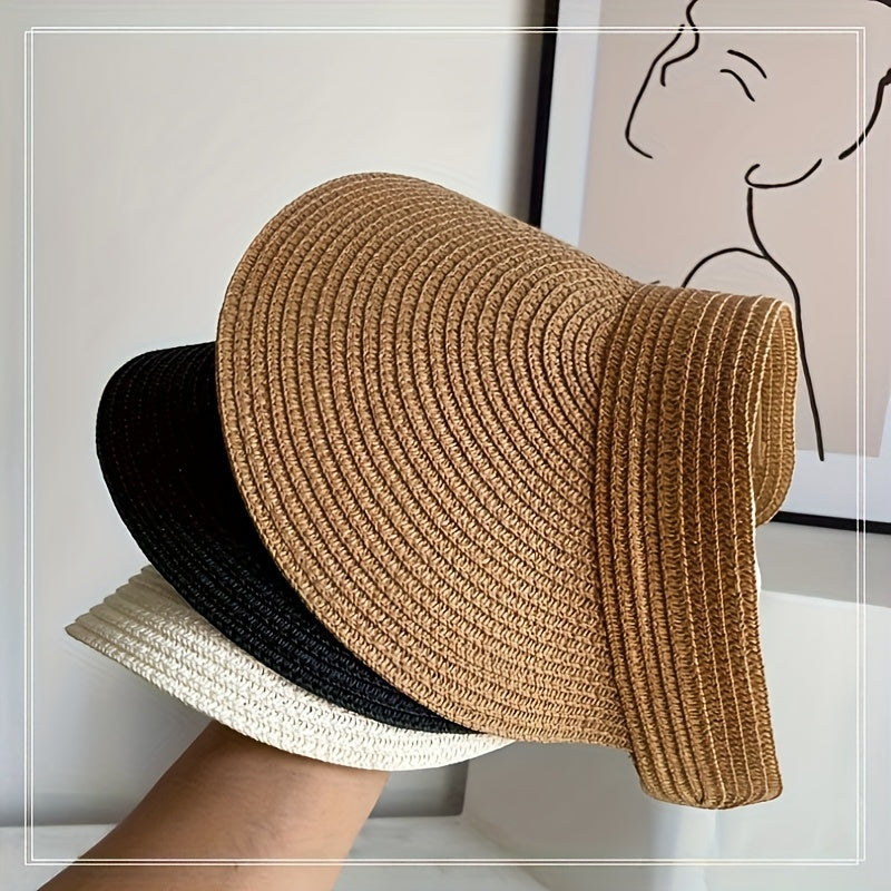 Foldable Sun Hat for Women with Wide Brim – Lightweight & UV Protection