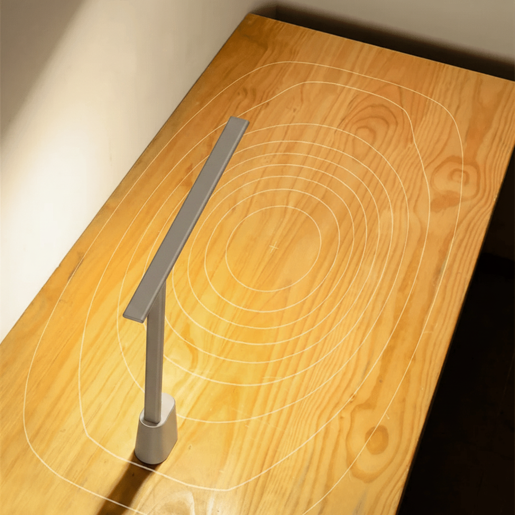 FOLDLITE – Intelligent, foldable LED desk lamp with battery & dimming function