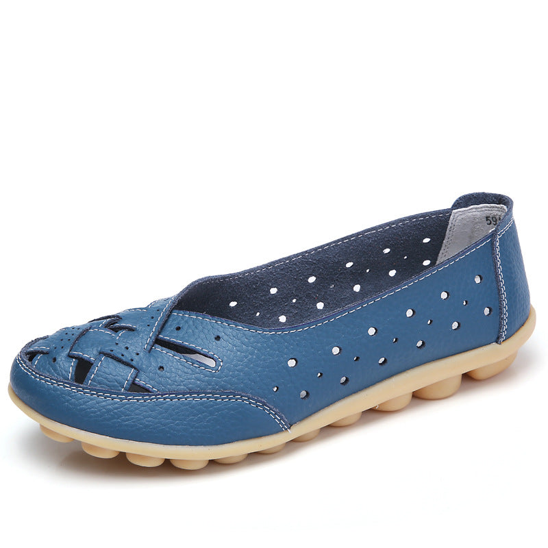 FrenchMinia - Ultra-comfortable leather ballerinas for autumn
