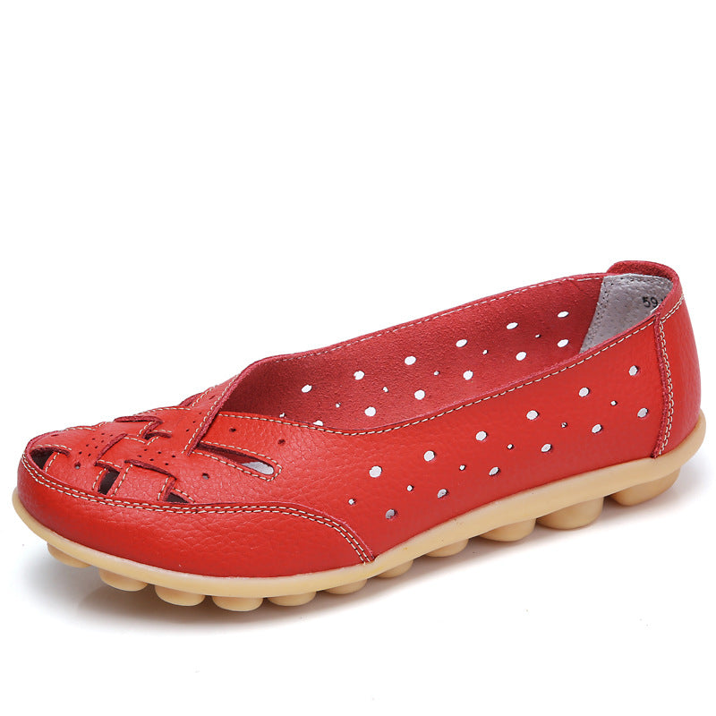FrenchMinia - Ultra-comfortable leather ballerinas for autumn