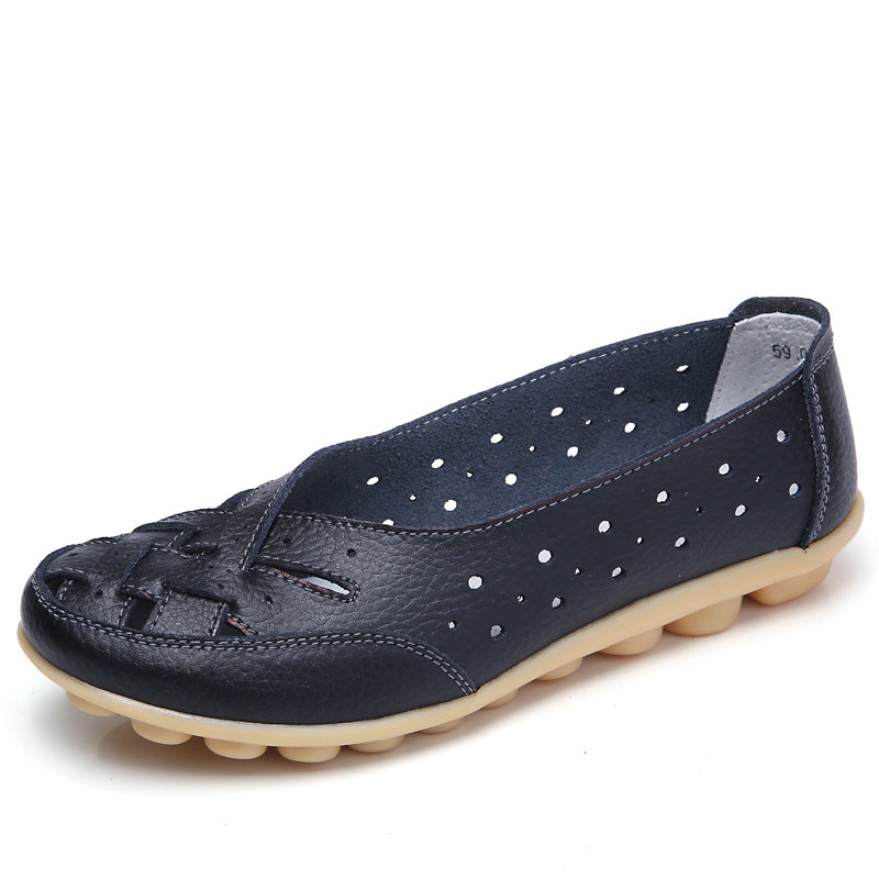 FrenchMinia - Ultra-comfortable leather ballerinas for autumn