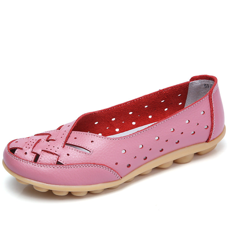 FrenchMinia - Ultra-comfortable leather ballerinas for autumn