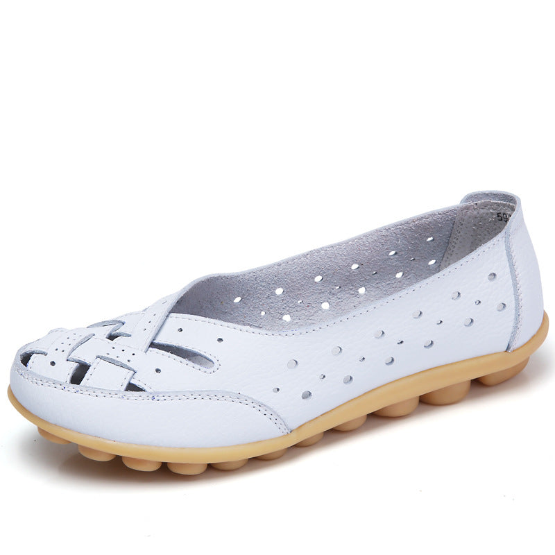 FrenchMinia - Ultra-comfortable leather ballerinas for autumn