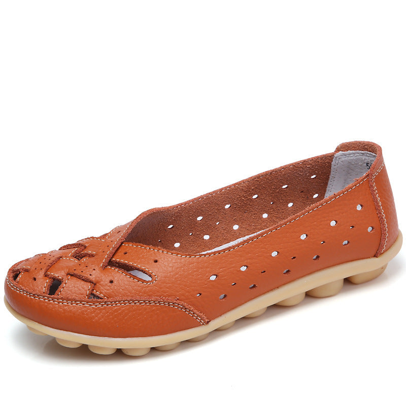 FrenchMinia - Ultra-comfortable leather ballerinas for autumn