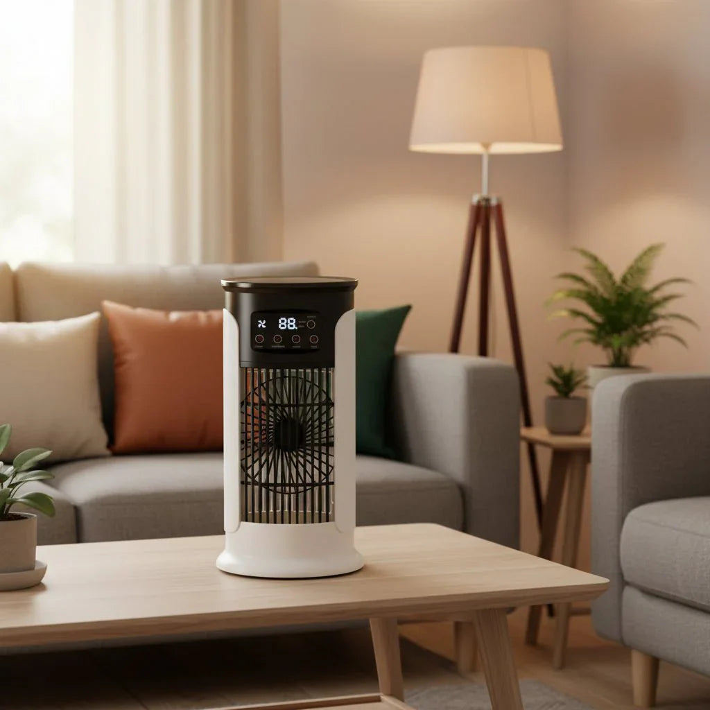 FRESHWIND – 3-in-1 Portable Air Cooler with Humidifier and LED Night Light