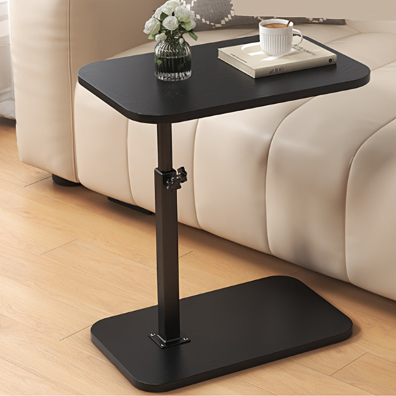 Functional Side Table with Height Adjustment Stylish Aid in Everyday Life