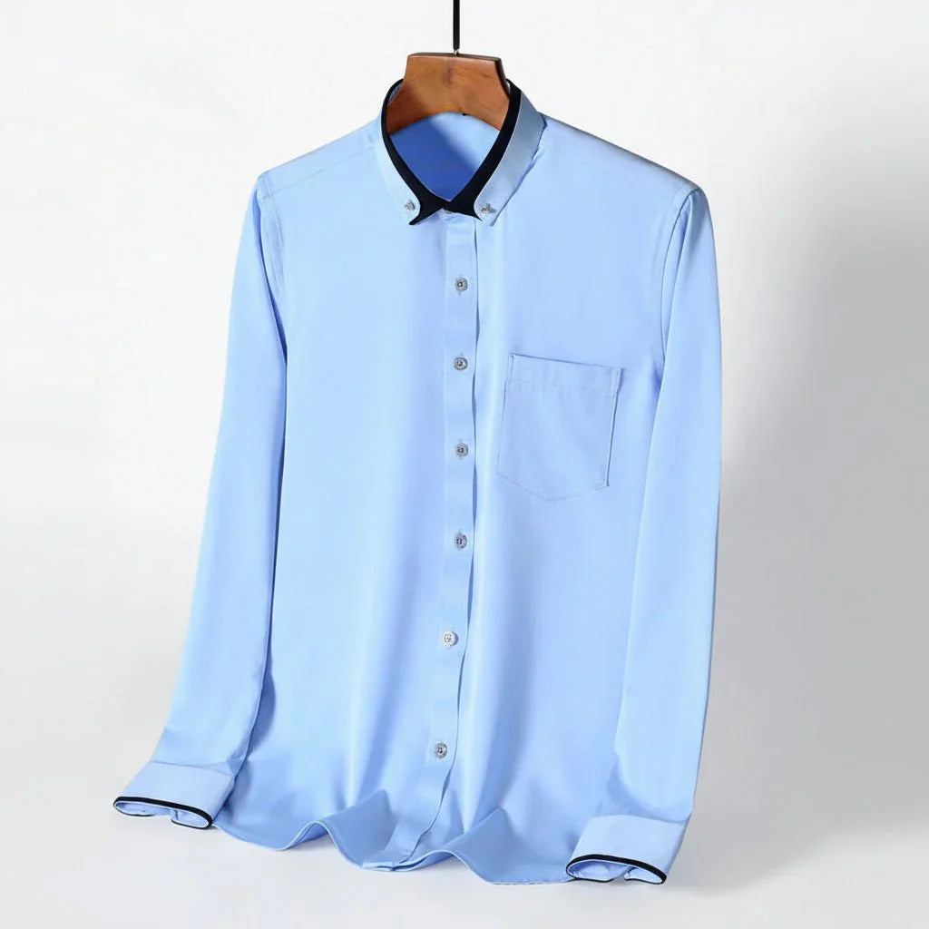 GENTLEFORM SHIRT - Elegant long-sleeved shirt for men with comfort & style