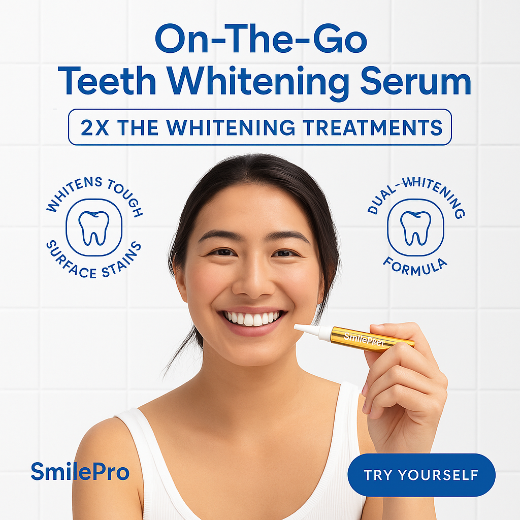 GleamRush™ Serum — Ignite Unstoppable Confidence with a Brilliant, Stain-Free Smile