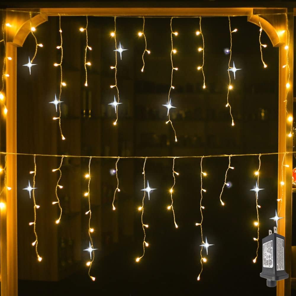 GlowCurtain | Blinking LED Light Curtain for Outdoor Decoration
