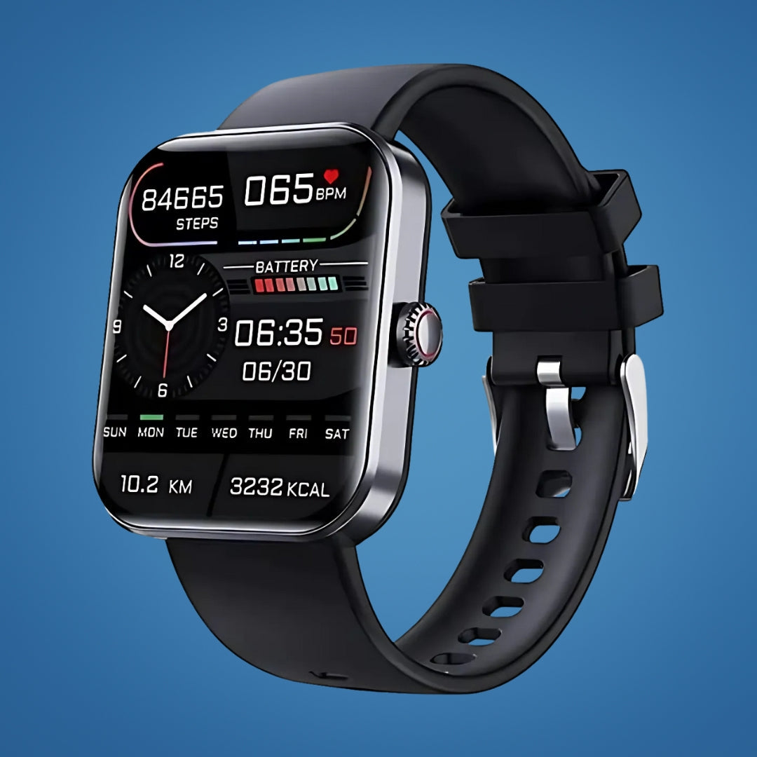 Glucowatch | Non-Invasive Blood Glucose Smartwatch – Real-Time Monitoring, Trend Tracking & Personalised Alerts Nokmo