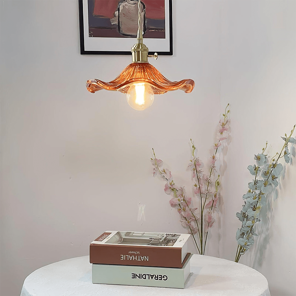 Harmonia of Flowers and Light Hibiscus Lamp