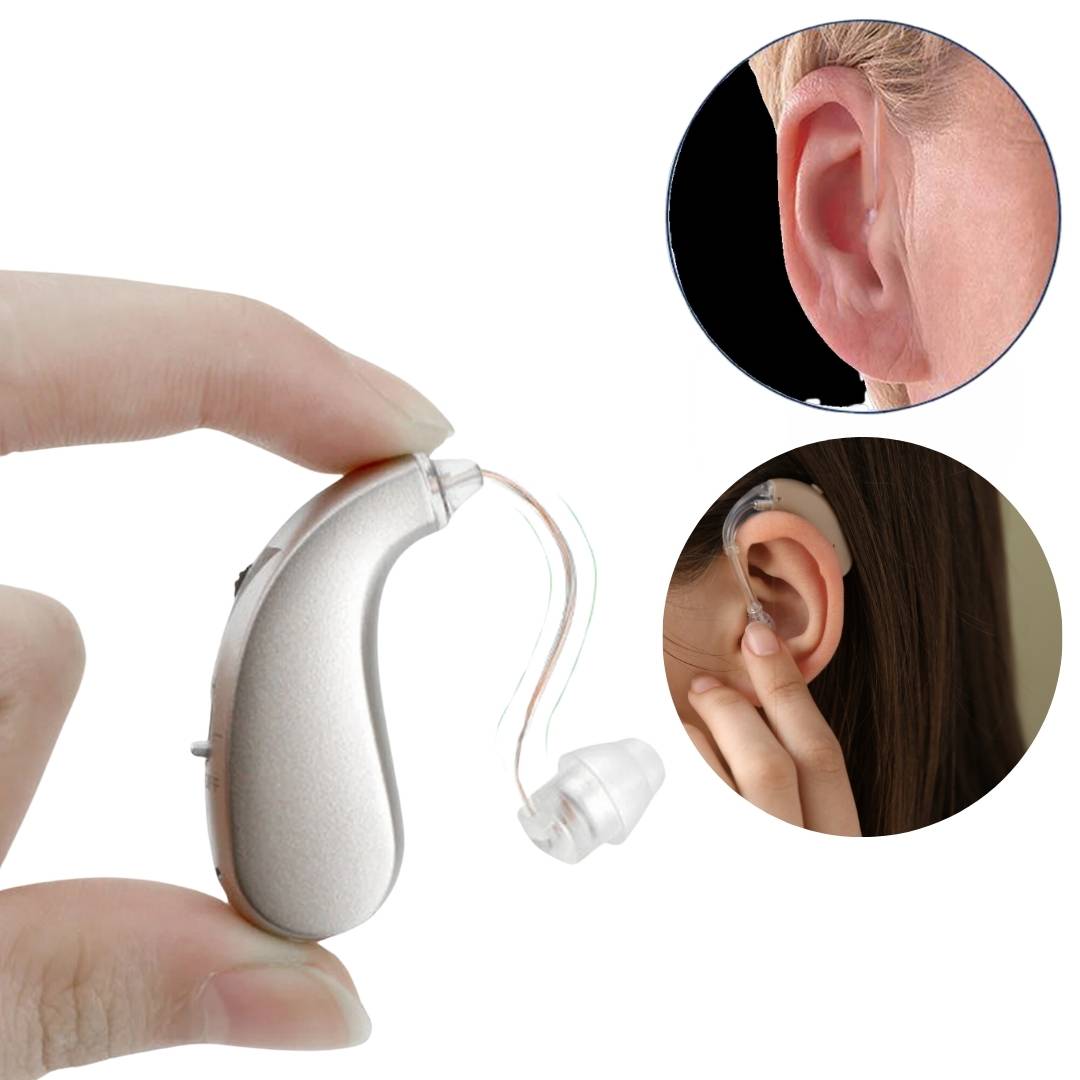 HearingPlus Rechargeable Digital Hearing Aid | for Clear Sound Amplification - Comfortable - Adapted for Daily Use Nokmo