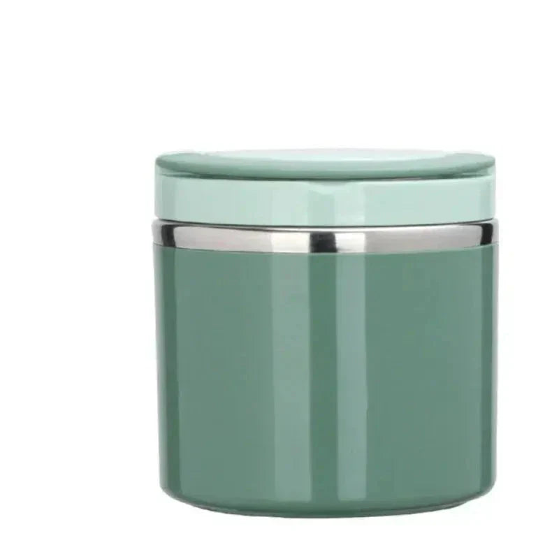 Hot Food Thermos 12H Green 1L