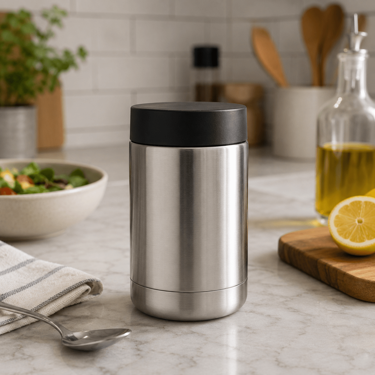 ICEKEEP – Stainless Steel Can Holder for Perfect Drink Cooling on the Go