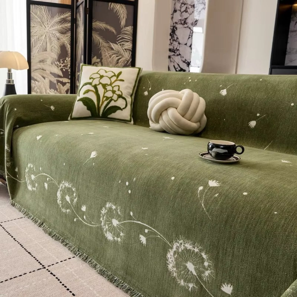 Japandi Dandelion Puff Sofa Cover