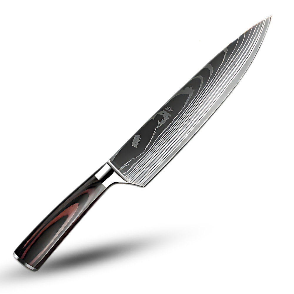 Japanese Knives in the Pakkawood Series