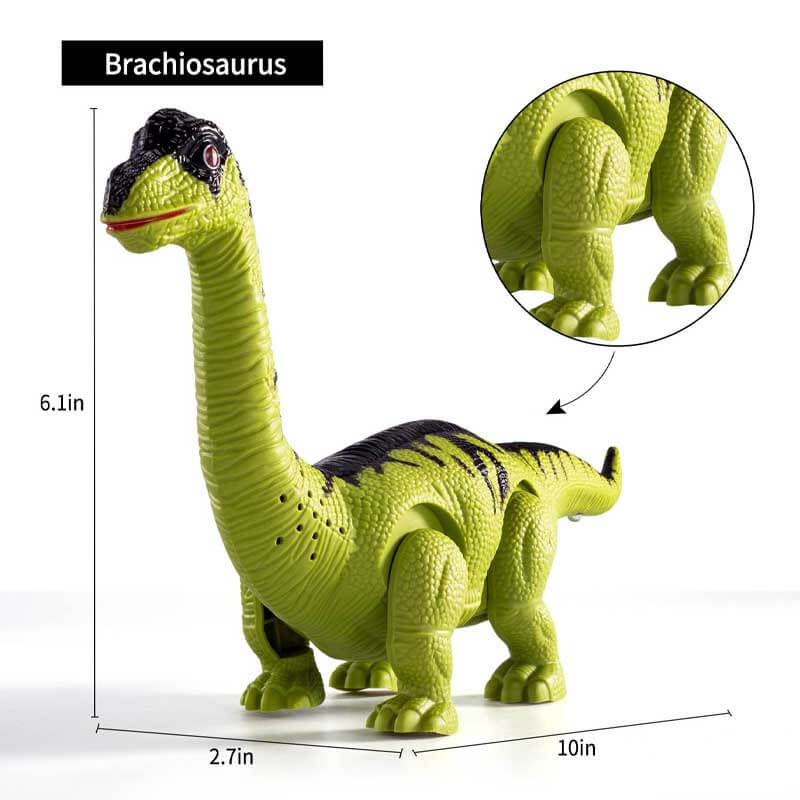 Dětský elektronický chodící dinosaurus se světly a zvuky