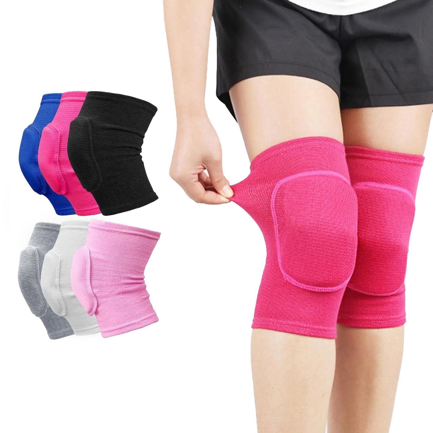 Knee Pads with Cushion for Training, Yoga & Household Tasks