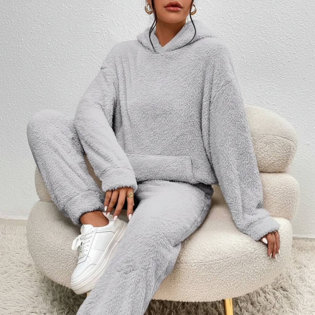 LANA TEDDY SET - ultra-comfortable house suit for cozy winter days
