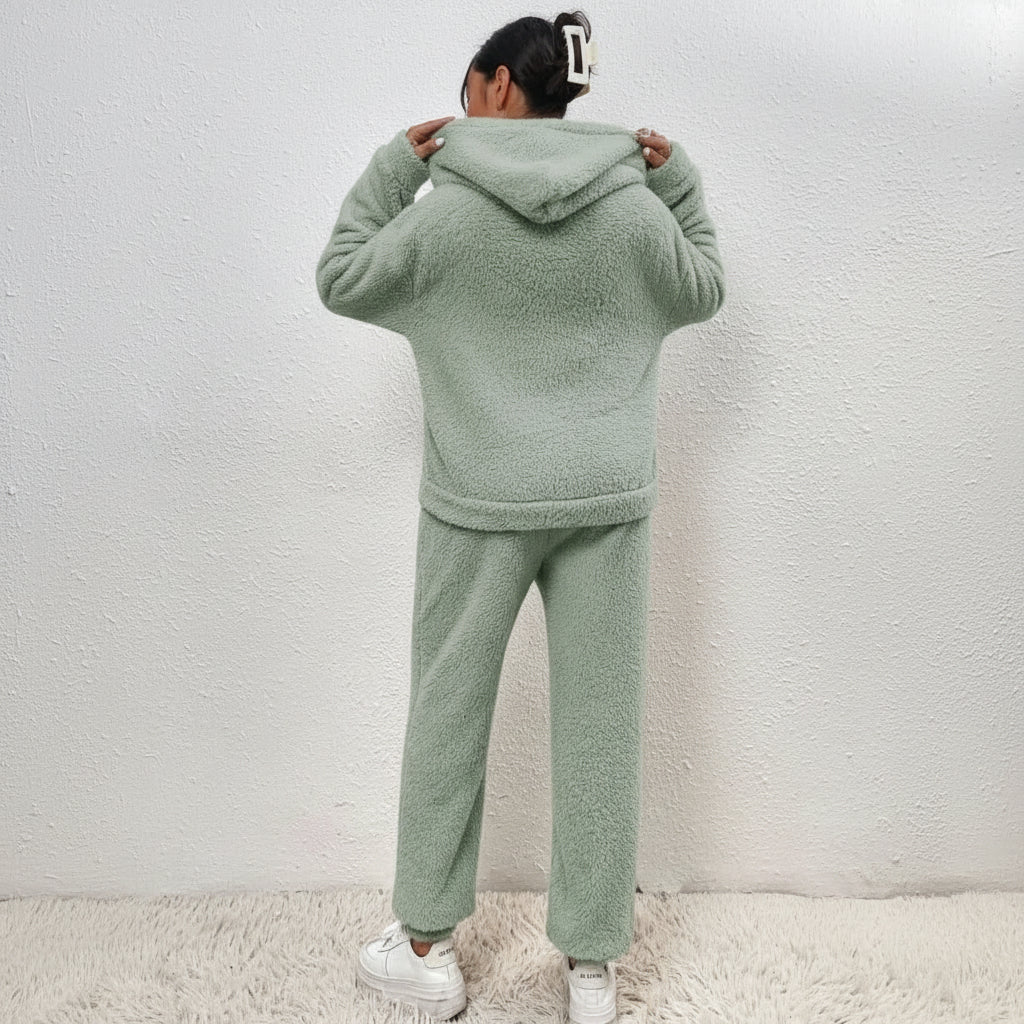 LANA TEDDY SET - ultra-comfortable house suit for cozy winter days