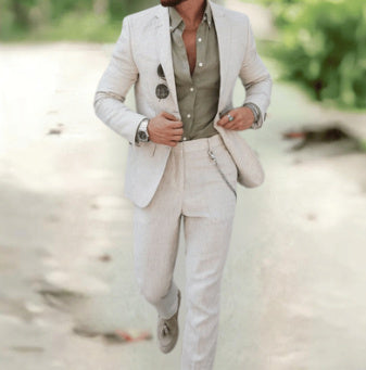 Laurence - Men's Fall Plus Size Two Piece Suit