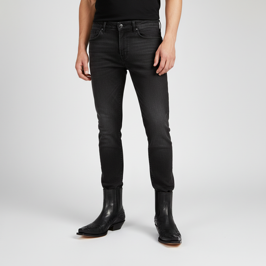 Cowboyboots i læder