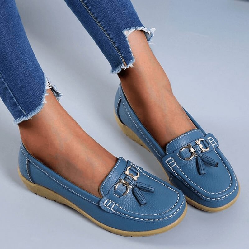 Leather Orthopedic Loafers – Isabella