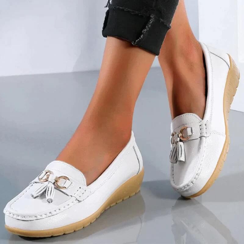 Leather Orthopedic Loafers – Isabella