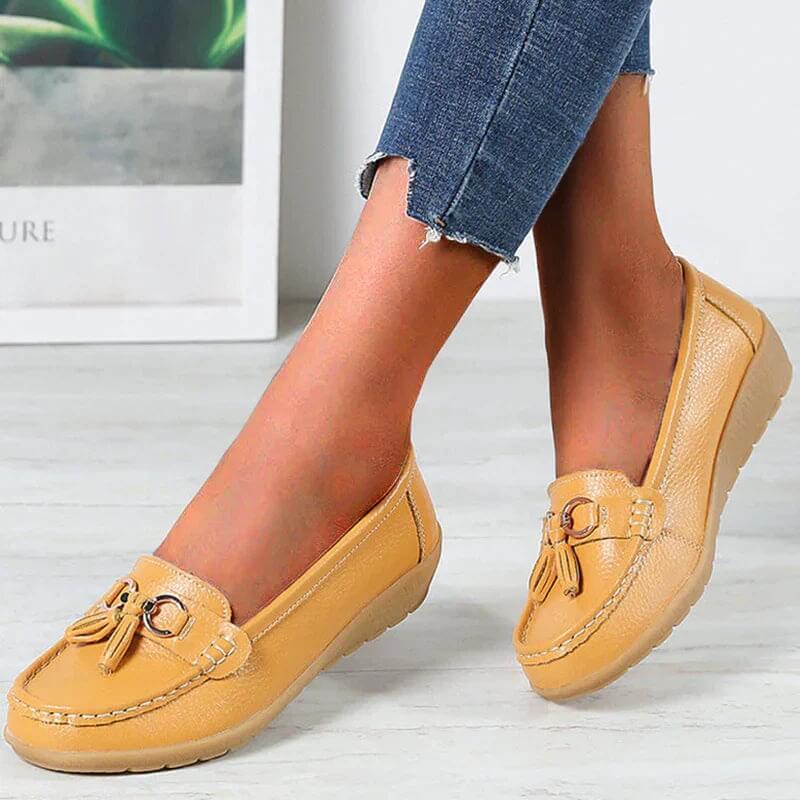 Leather Orthopedic Loafers – Isabella