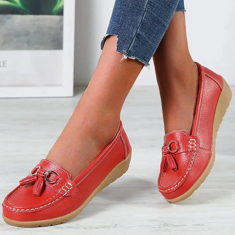 Leather Orthopedic Loafers – Isabella