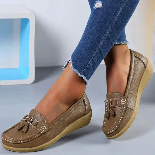 Leather Orthopedic Loafers – Isabella
