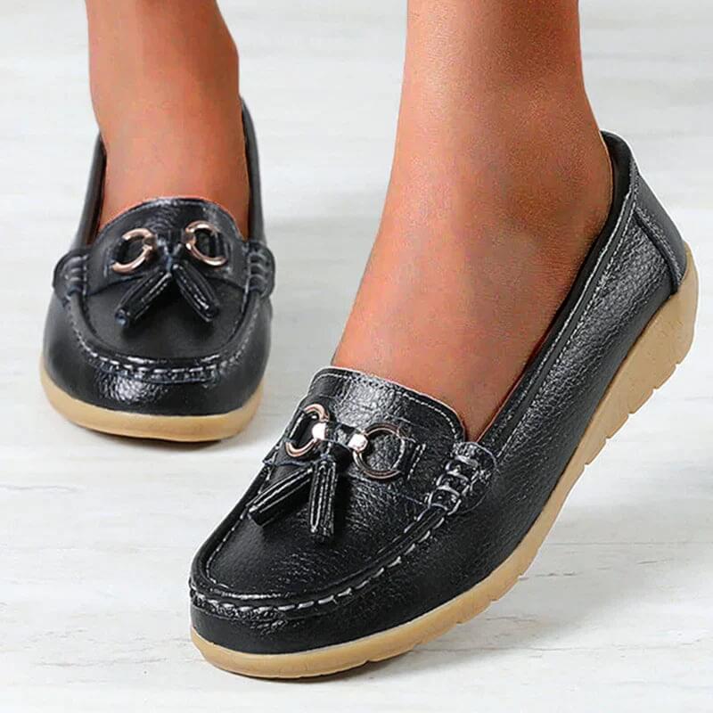 Leather Orthopedic Loafers – Isabella