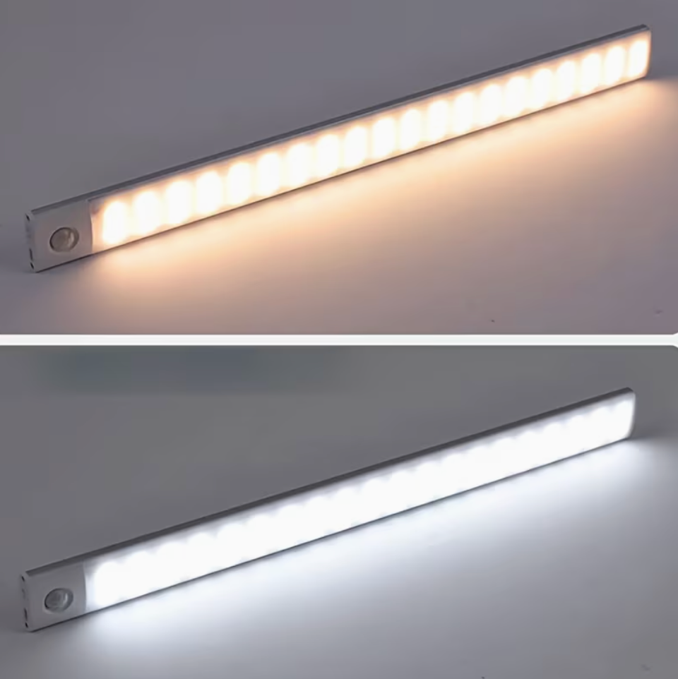 LED světlo pod skříňku s pohybovým senzorem - magnetické, bez vrtání