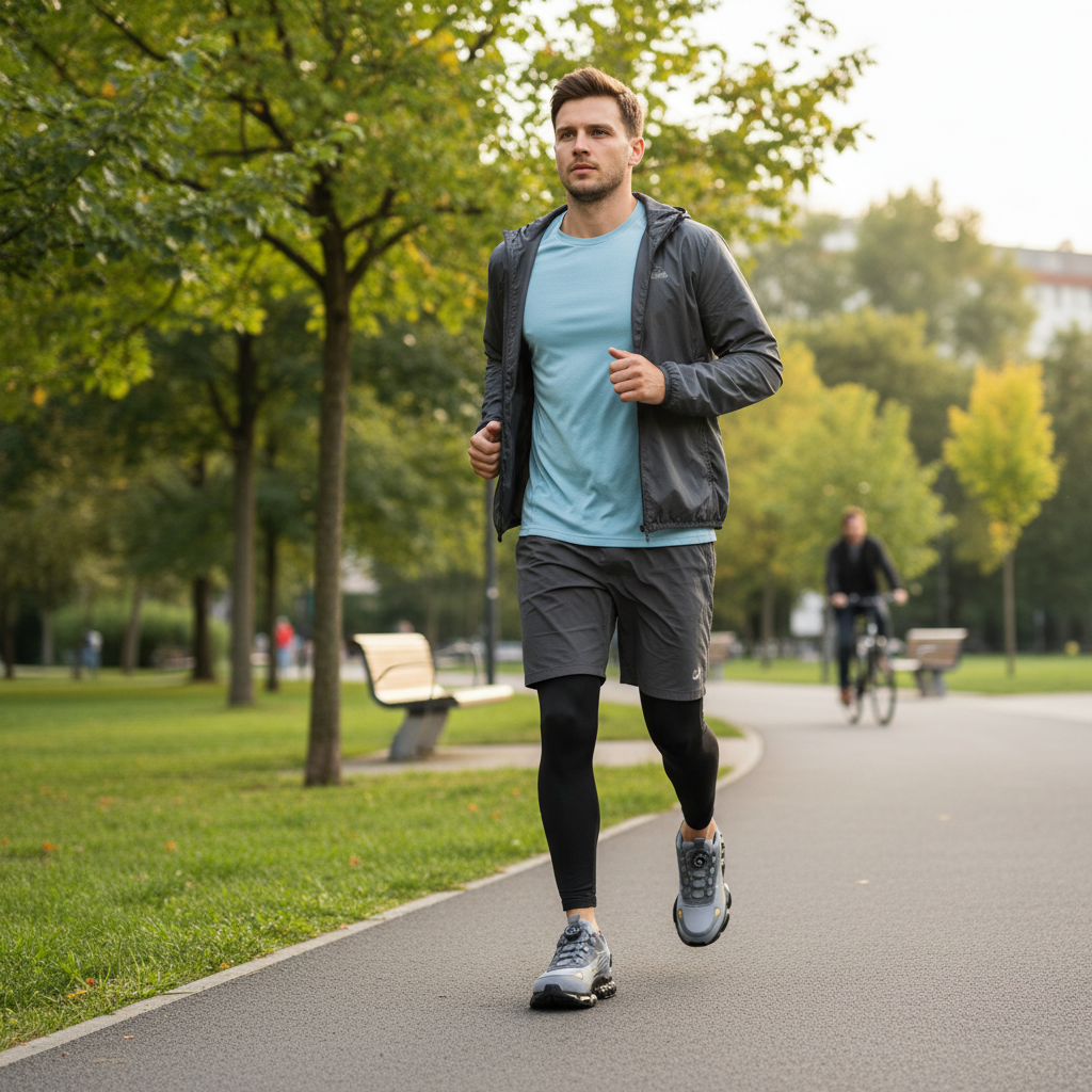 Letvægts, åndbare sportssneakers i mesh med ståltå - skridsikre