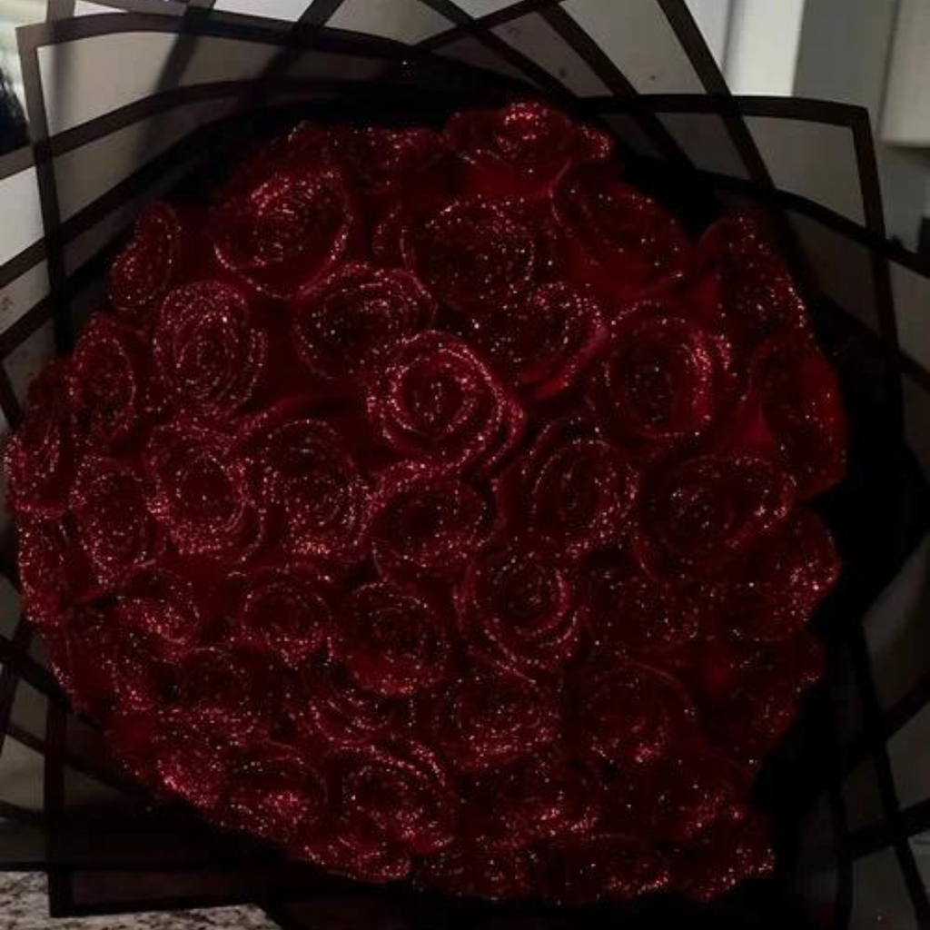 Luxurious Sparkling Roses