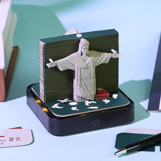 Magisk kalender 2026 – Jesus med LED-lys