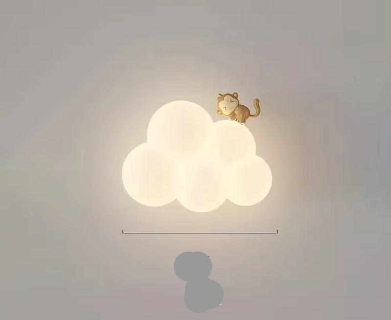Magic of Light in Children's Wall Lamp
