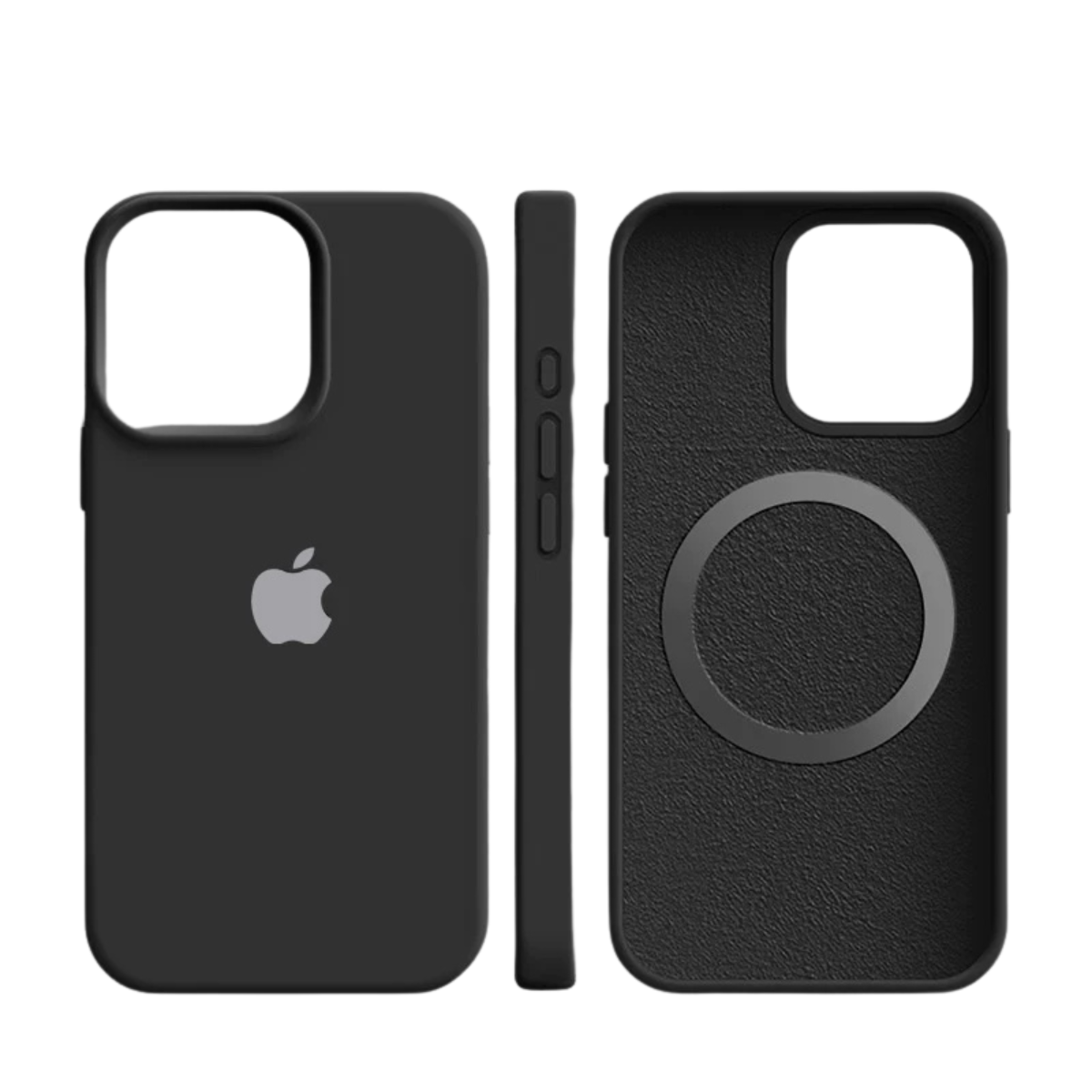 MAGNESOFT LUXE – Magnetic silicone case with soft-touch surface for iPhone