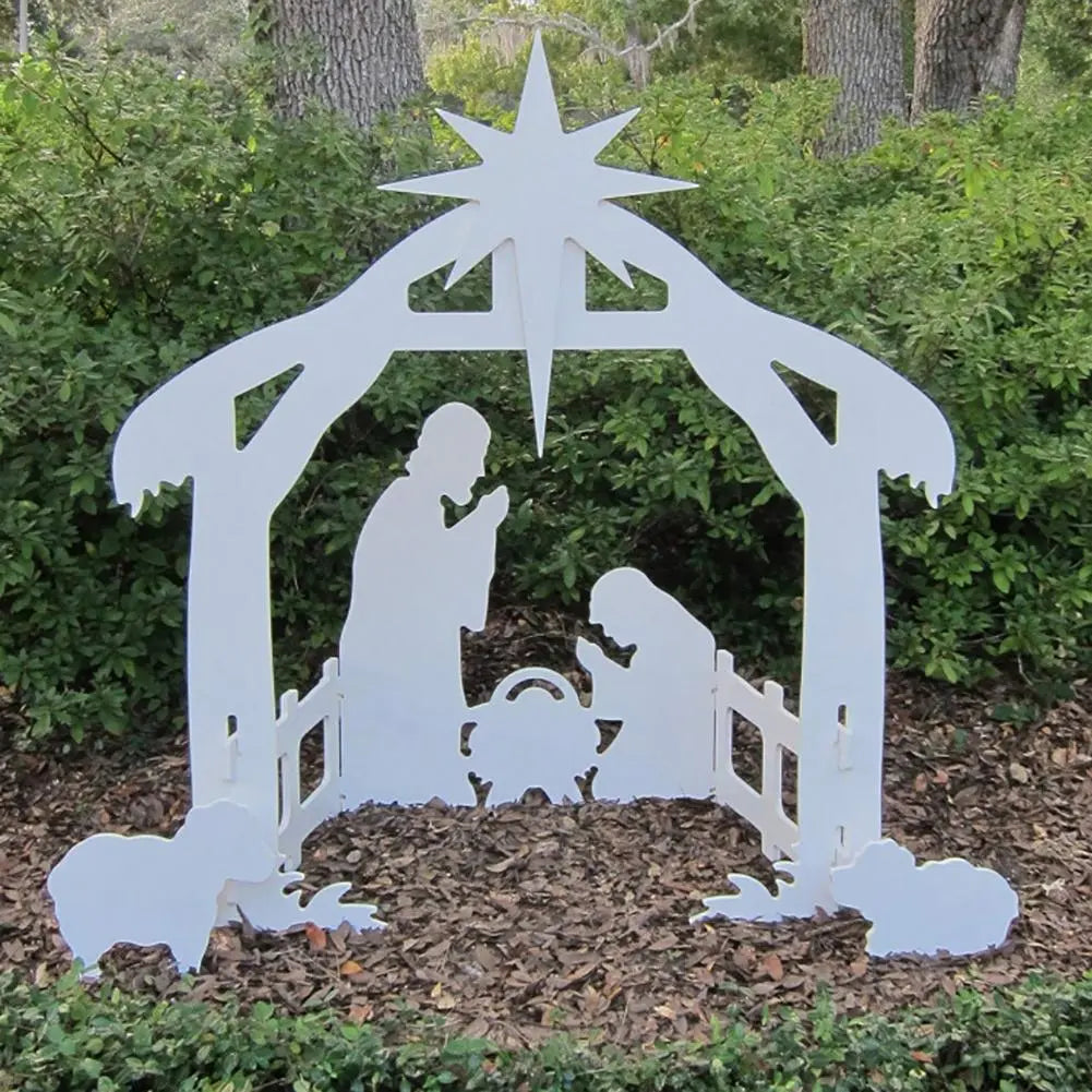 MajesticNativity | Weather-Resistant Garden Elegance for the Holiday Season