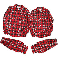 Matchende julepyjamas - ternet pyjamassæt til par